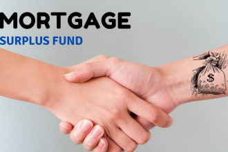 do mortgage surplus funds chain of title with all copy files