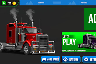 do 2d game ui design for you