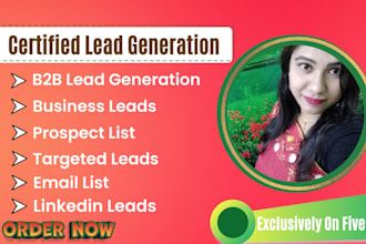 do b2b lead generation and email list building