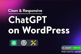 add chatgpt or chatbot to your wordpress site