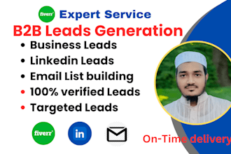 b2b lead generation and linkedin building