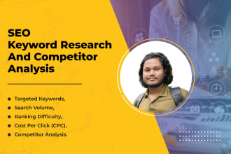 do SEO keyword research and competitor analysis