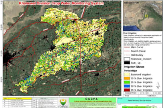 create an advanced crop health monitoring and ai based water management system