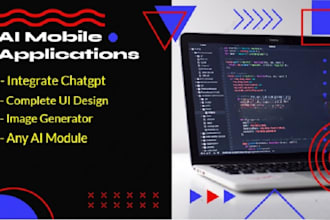 develop custom ai mobile app with chatgpt and delle integration