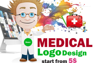 design medical logo for you