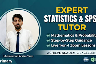 be your expert statistics, probability, and basic math tutor
