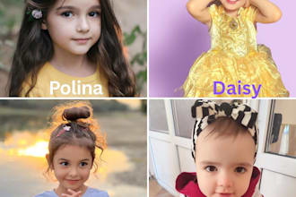 shoot product photography or video with kids girls models for amazon or website