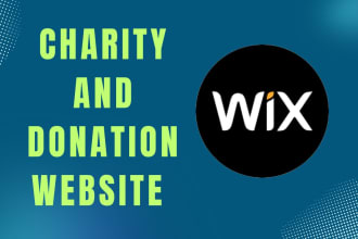build charity or donation website, nonprofit, fundraising and ngo website