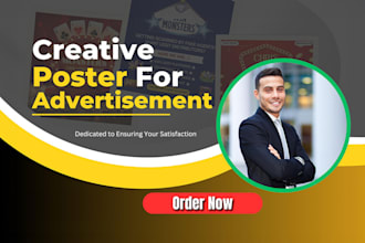 make creative social media promotional ad posters