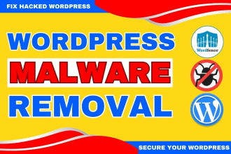 do wordpress malware removal clean virus hacked website fix wordpress security