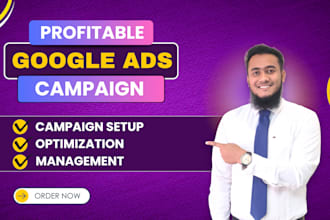 setup and manage google ads adwords, PPC campaigns