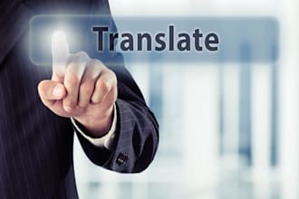professionally translate spanish, english, portuguese and italian