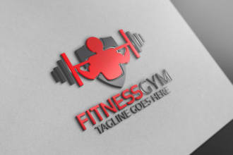 design topnotch fitness, gym, health, and sports logo