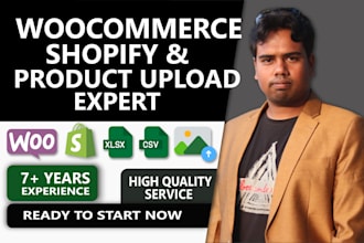do woocommerce product upload both simple and variable and data entry
