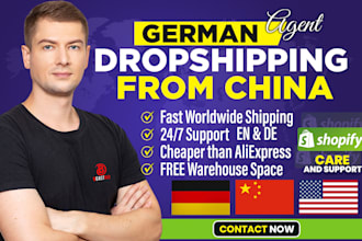 be your professional shopify dropshipping agent in china
