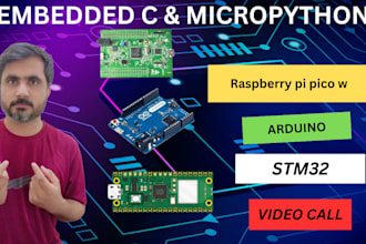 teach you embedded c programming and micropython from scratch