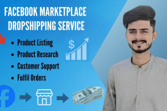 handle facebook marketplace dropshipping and product listing