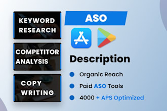 be your aso expert and write a great app description
