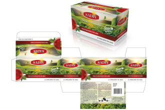 design product packages and 3d mockup