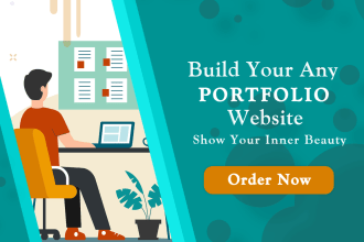 design develop a custom portfolio website