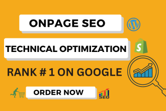 do wordpress onpage SEO optimize titles, meta tags, and heading tags