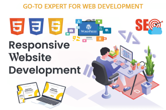 design and develop a professional website for your business