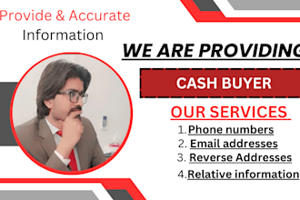 provide you fresh and updated real estate leads cash buyer and motivated seller