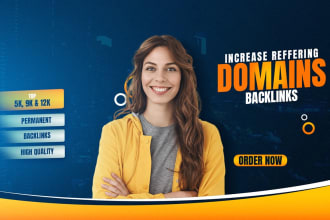 increase top 5k referring domain backlinks