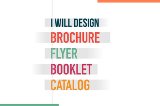 professional brochure design for your business or event