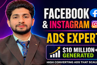 setup your facebook ads campaign, fb meta ads, and instagram marketing manager