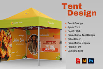 design tent, promotional tent, canopy and feather flag