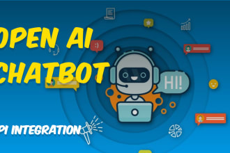 do ai chatbot development with openai API integration