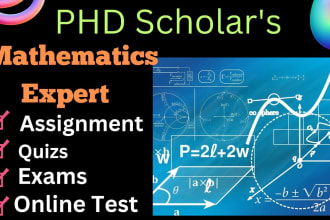 help you all mathematics online course , test and assignment
