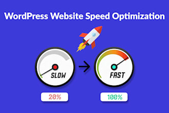 do wordpress website speed optimization