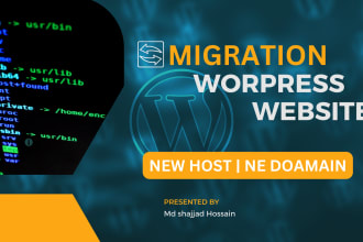 migrate, transfer, backup, restore wordpress websites