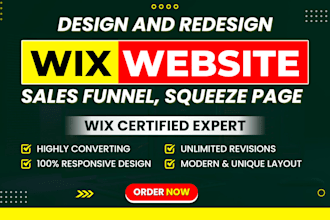 design wix studio website, figma to wix, wix redesign