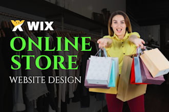 make wix online store or online shop and add products