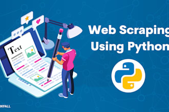 do web scraping in python