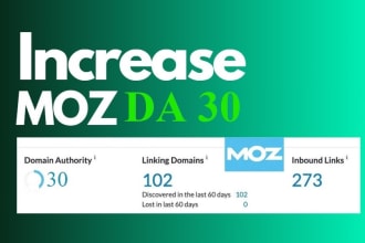 increase moz da 30 domain authority