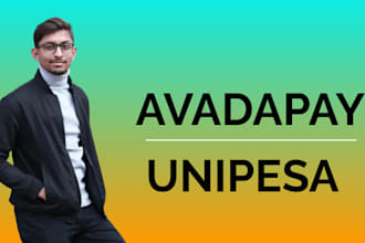 do unipesa avadapay integeration for payments