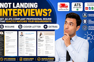 write an HR and ats complaint persuasive CV, resume along with a cover letter
