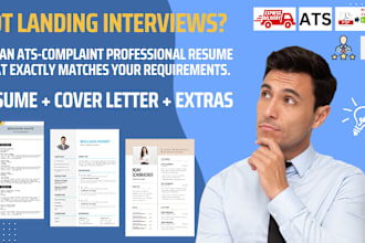 write an HR and ats complaint persuasive CV, resume along with a cover letter