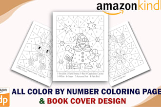 custom color by number book