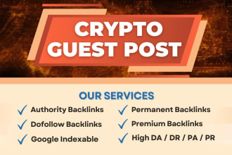 publish crypto guest post on cryptocurrency blog for nft and meme coin promotion