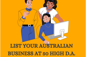 list your australian business details to 50 sites for 30