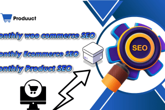 monthly woo commerce SEO optimization by winning result