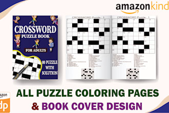 create your unique puzzle book