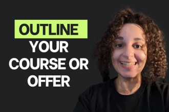 be your course creation consultant or offer creation consultant
