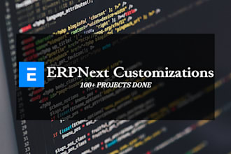do erpnext customizations or development
