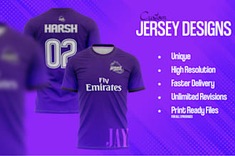 do sports jersey and esports jersey